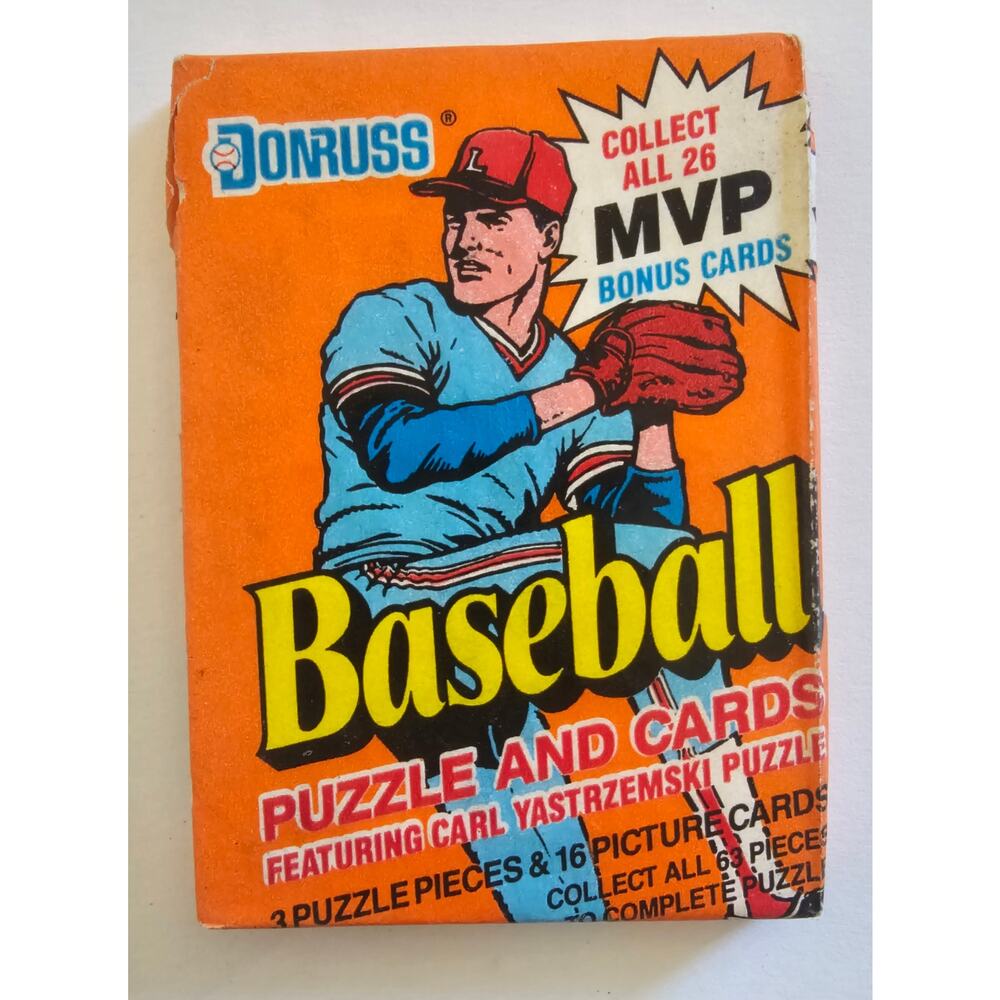 1990 DONRUSS Baseball Cards Diamond Kings Wax Pack PUZZLE NEW In Pack GIFT